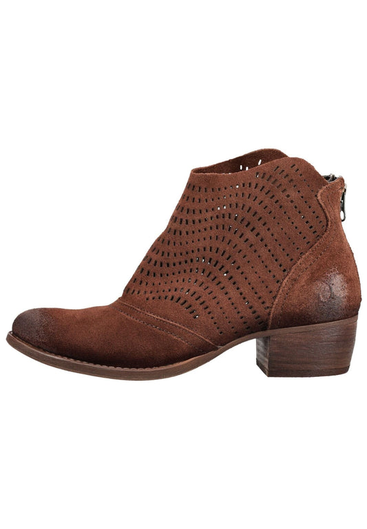 FELMINI Stiefelette Veloursleder Braun
