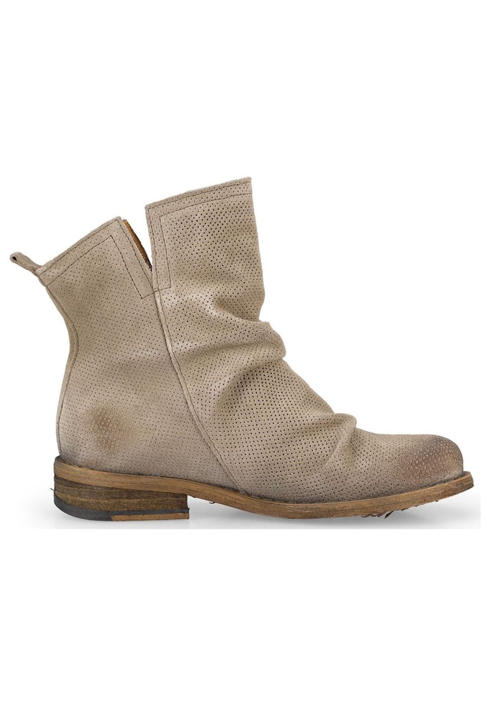 FELMINI Stiefelette Veloursleder Braun/Grau