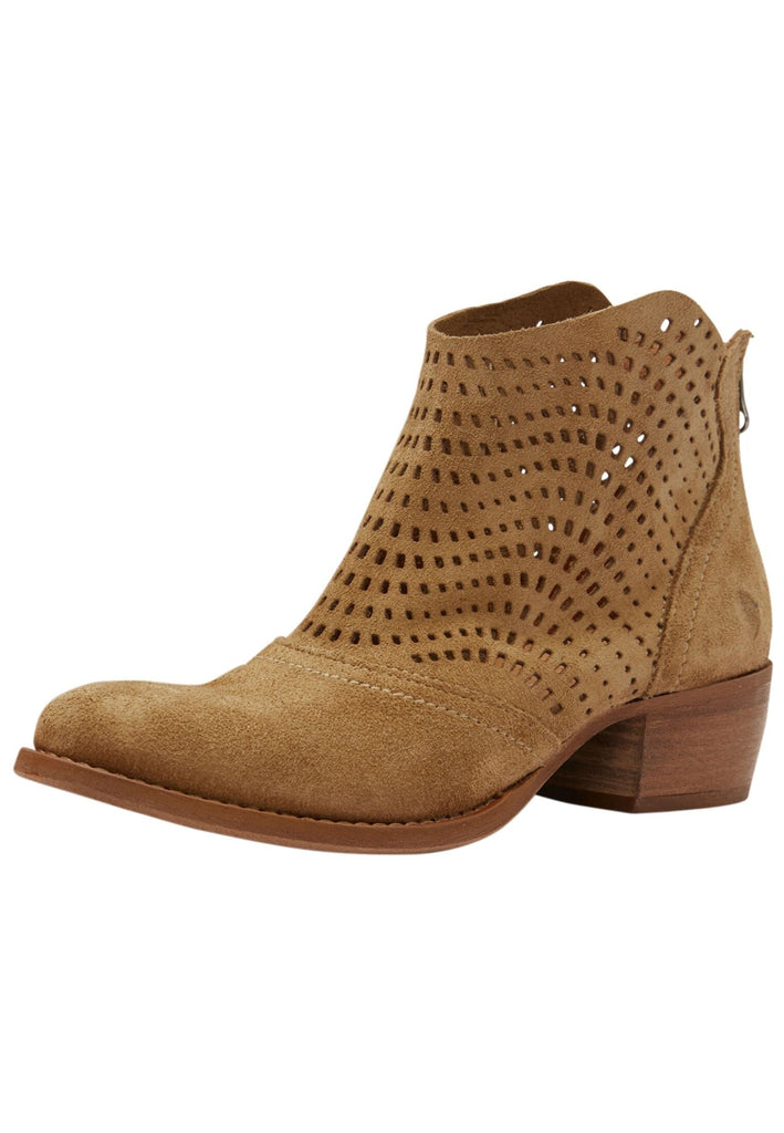 FELMINI Stiefelette Veloursleder Stone