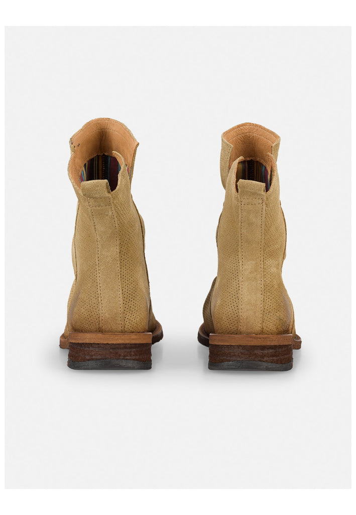 FELMINI Stiefelette Veloursleder Stone