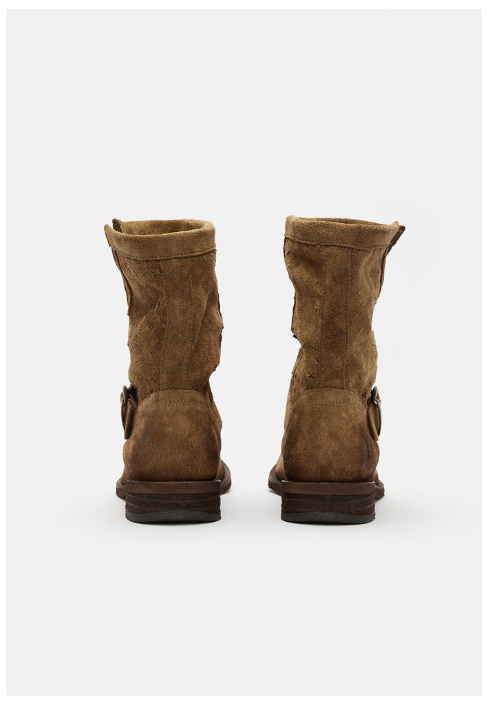 FELMINI Stiefelette Veloursleder Stone