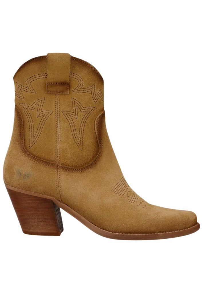 FELMINI Stiefelette Veloursleder Stone