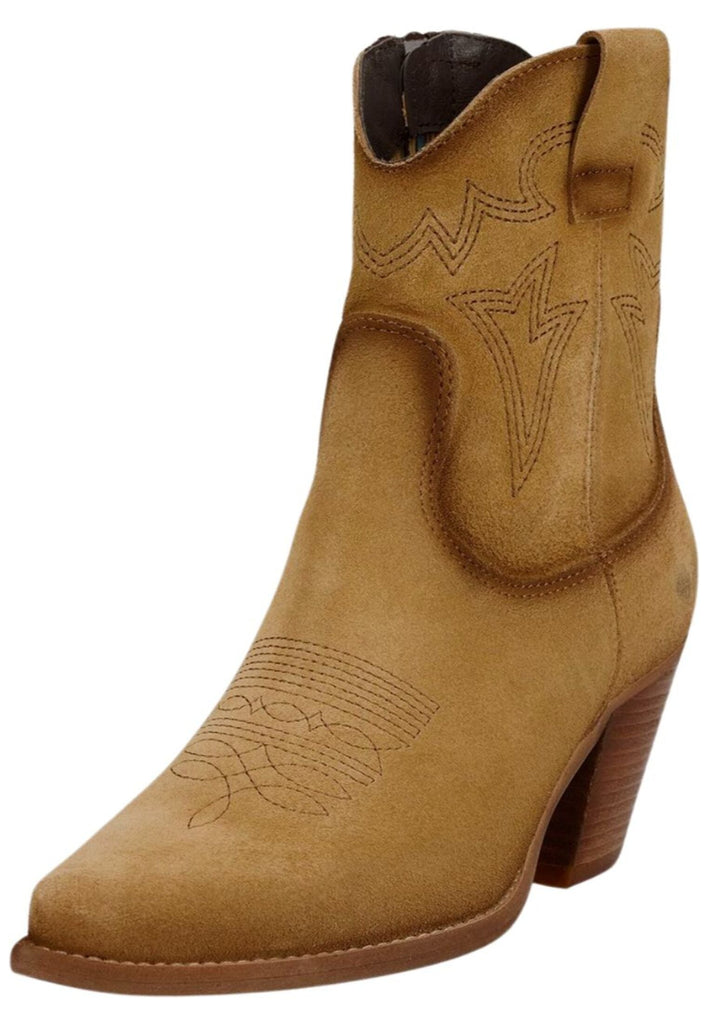 FELMINI Stiefelette Veloursleder Stone