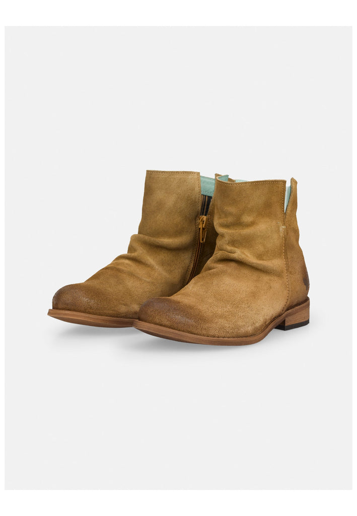 FELMINI Stiefelette Veloursleder Stone