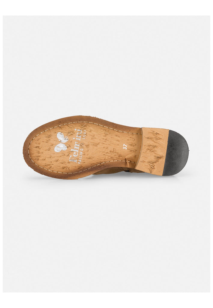 FELMINI Stiefelette Veloursleder Stone