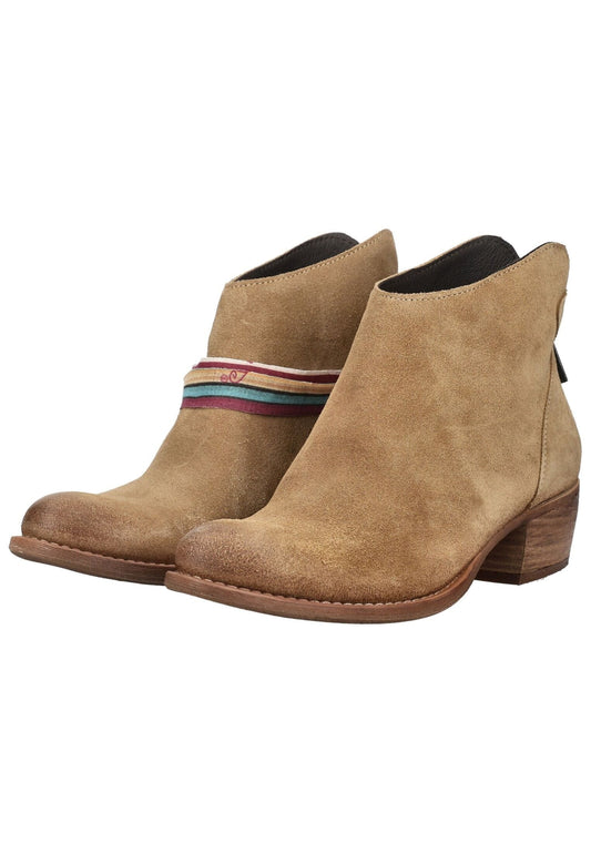 FELMINI Stiefelette Veloursleder Stone