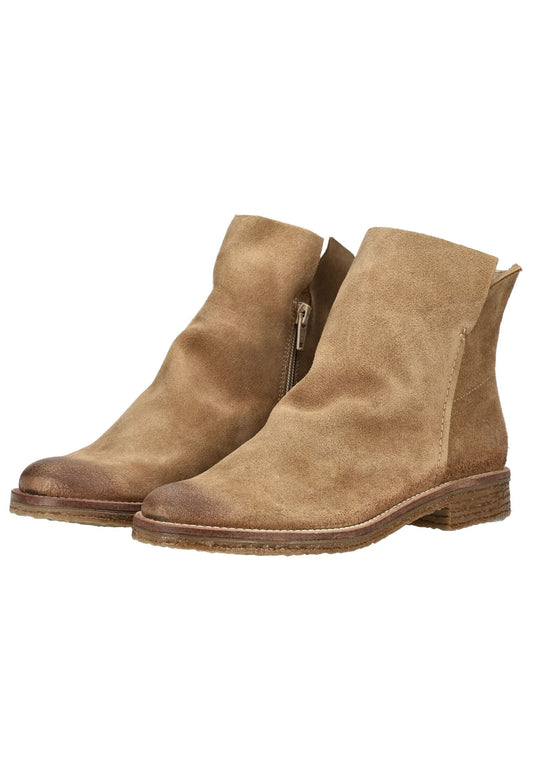 FELMINI Stiefelette Veloursleder Stone