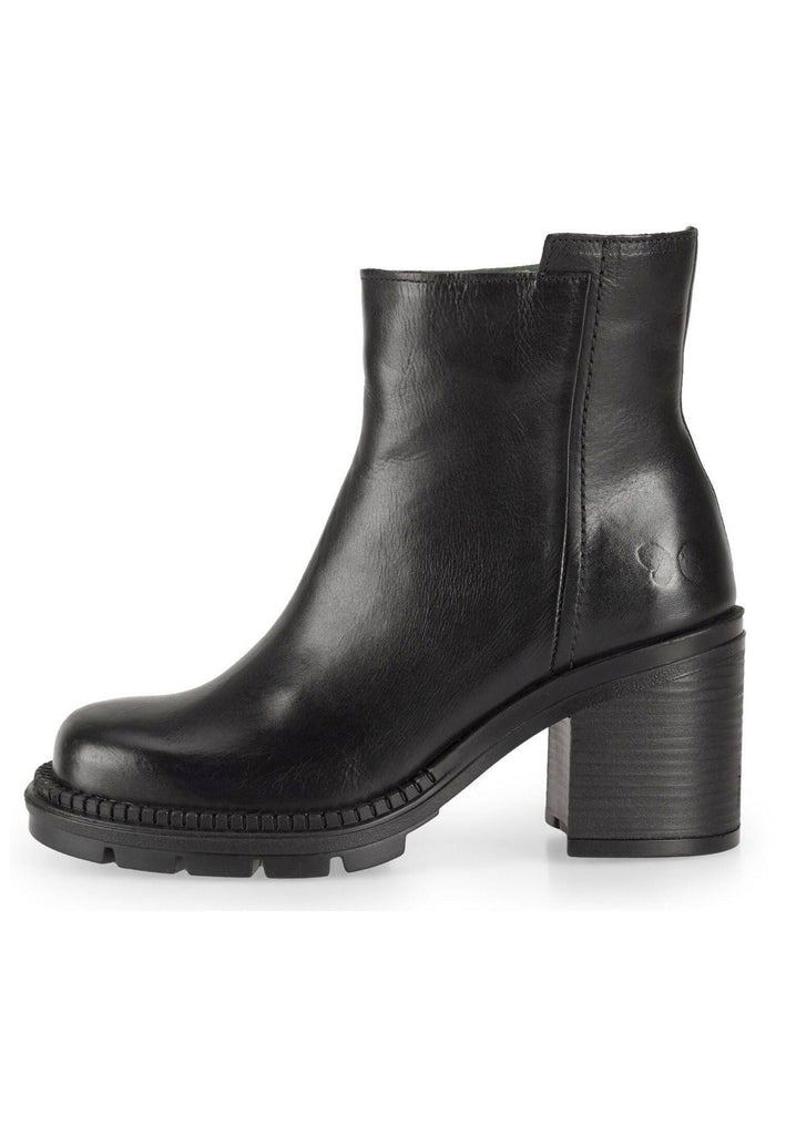 Stiefeletten FELMINI Stiefelette Glattleder Schwarz