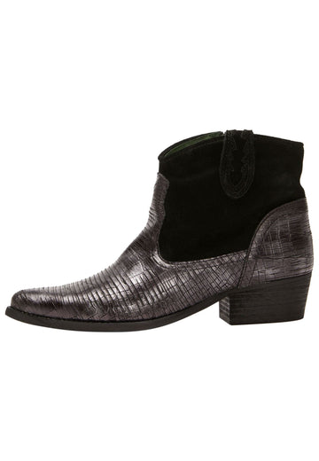 Stiefeletten FELMINI Stiefelette Leder Black