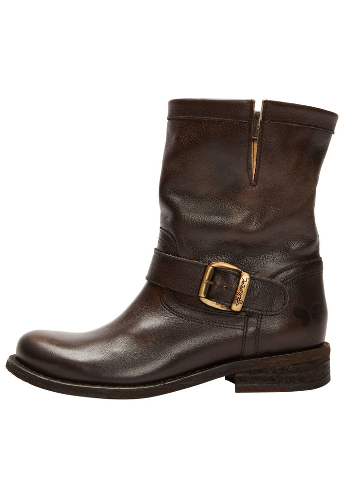 Stiefeletten FELMINI Stiefelette Leder Dunkelbraun