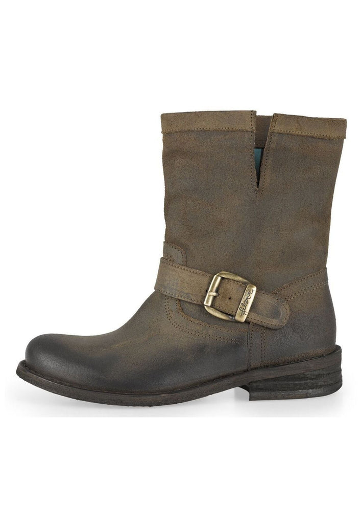 Stiefeletten FELMINI Stiefelette Leder Grün