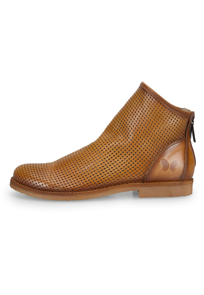 Stiefeletten FELMINI Stiefelette Leder Mittelbraun