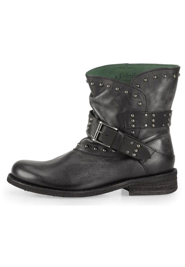 Stiefeletten FELMINI Stiefelette Leder Schwarz