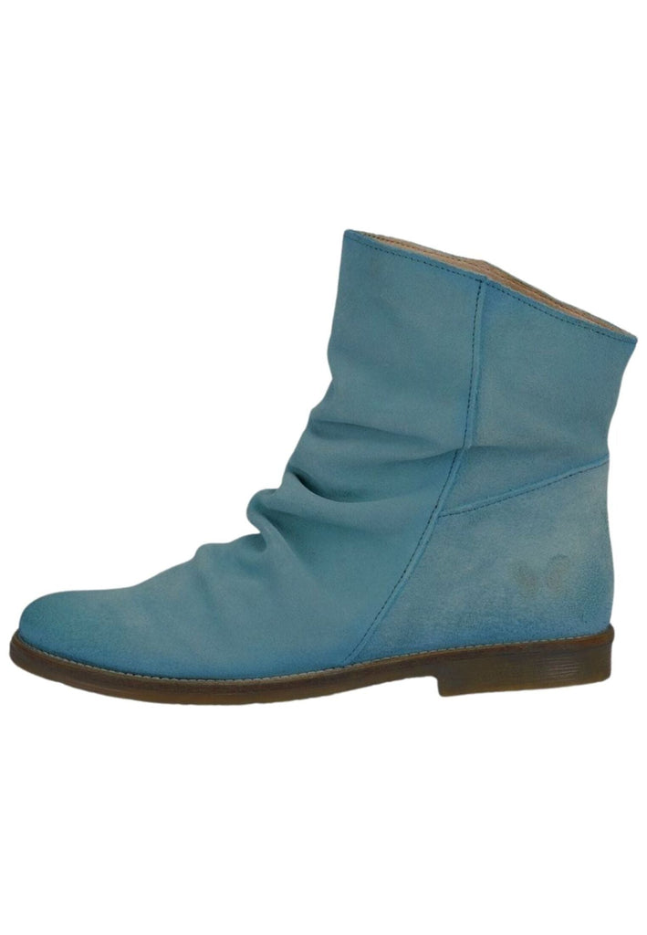 Stiefeletten FELMINI Stiefelette Veloursleder Hellblau