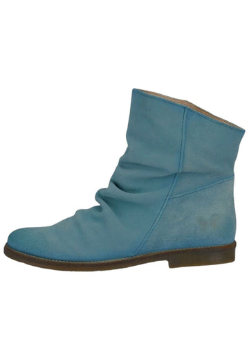 Stiefeletten FELMINI Stiefelette Veloursleder Hellblau