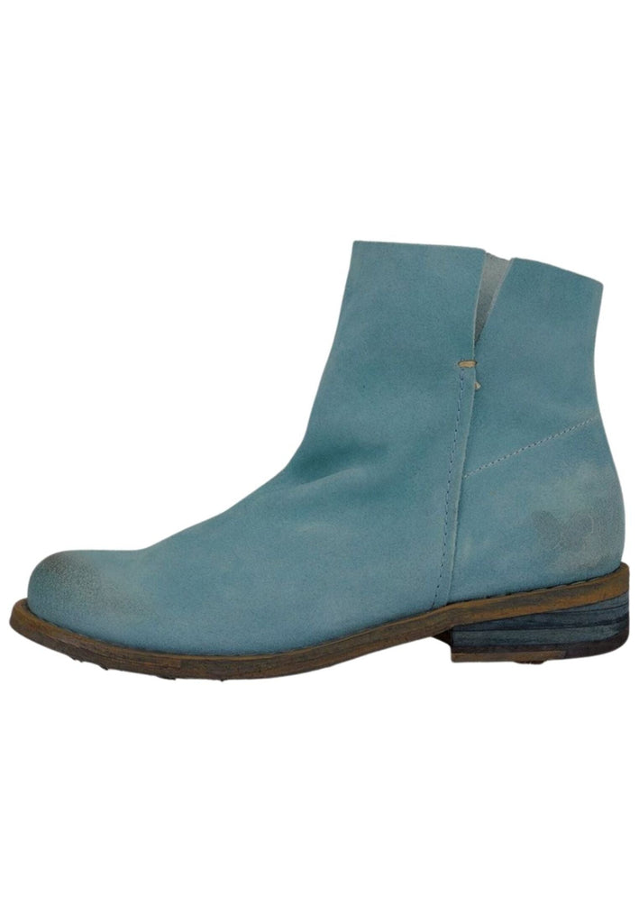 Stiefeletten FELMINI Stiefelette Veloursleder Hellblau