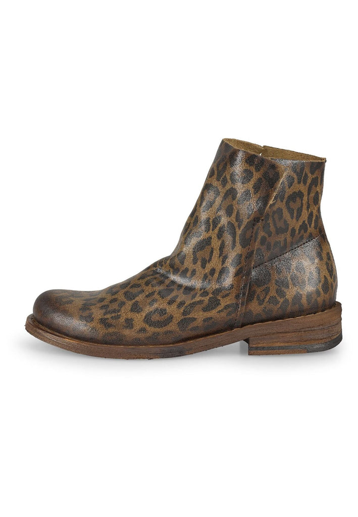 Stiefeletten FELMINI Stiefelette Veloursleder Leopard