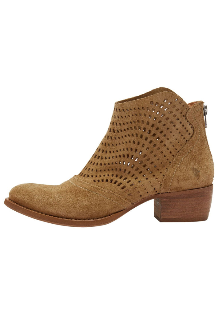 Stiefeletten FELMINI Stiefelette Veloursleder Stone