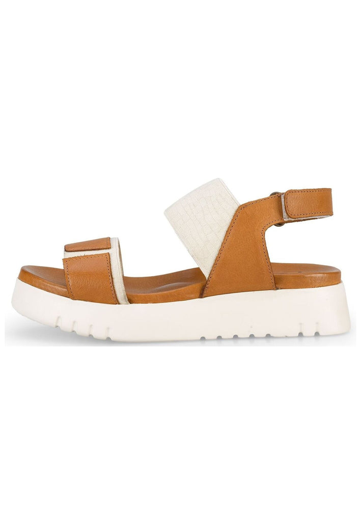 Sandalen FELMINI WIDE FIT Sandalen Leder Braun/Weiß