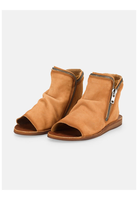 FELMINI WIDE FIT Sandalen Leder Braun