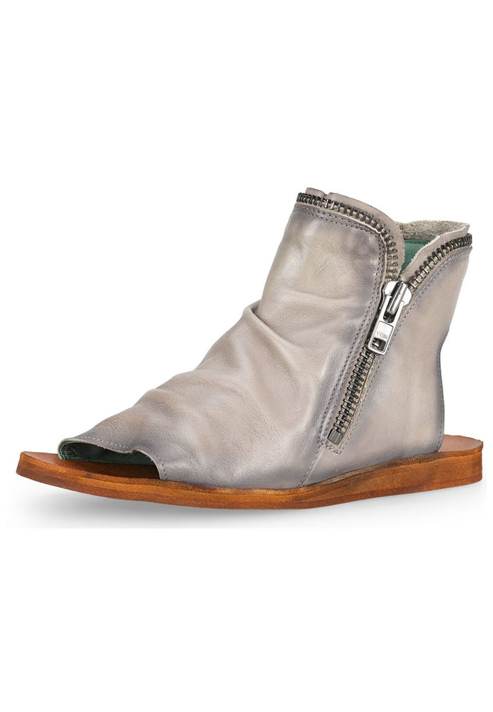 FELMINI WIDE FIT Sandalen Leder Braun/Grau