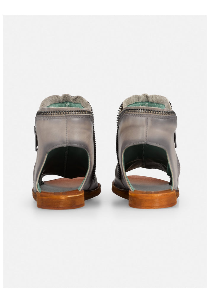 FELMINI WIDE FIT Sandalen Leder Braun/Grau