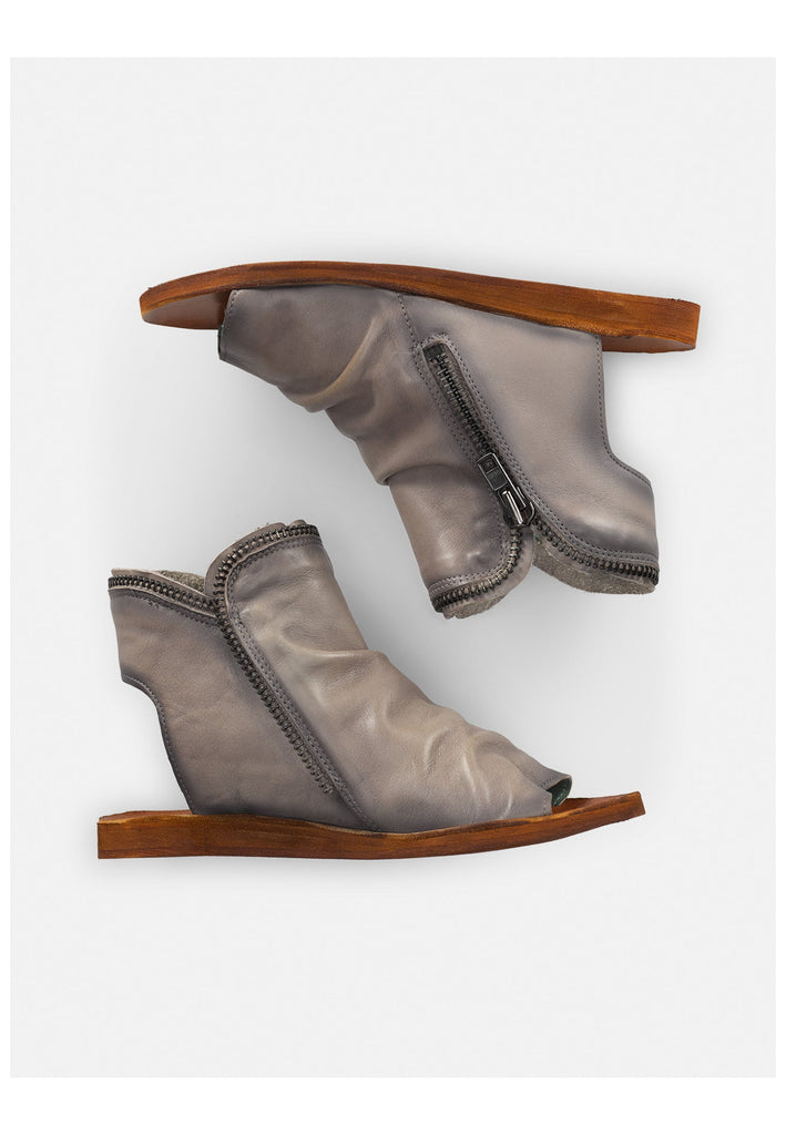 FELMINI WIDE FIT Sandalen Leder Braun/Grau