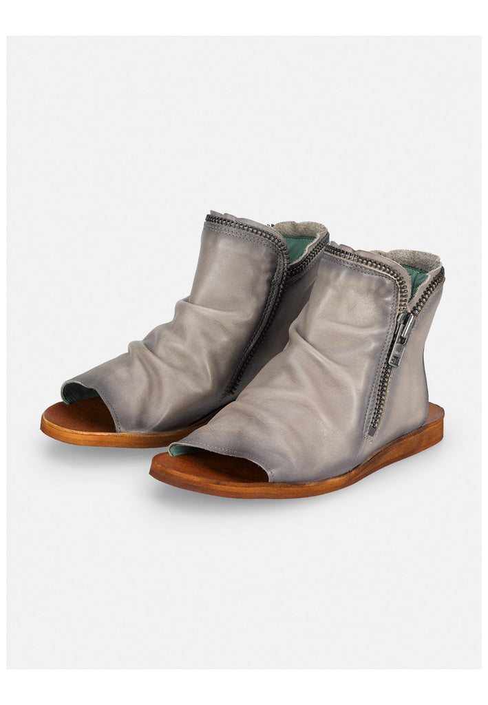 FELMINI WIDE FIT Sandalen Leder Braun/Grau