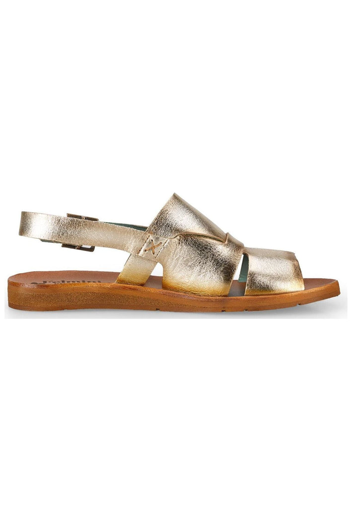 FELMINI WIDE FIT Sandalen Leder Gold