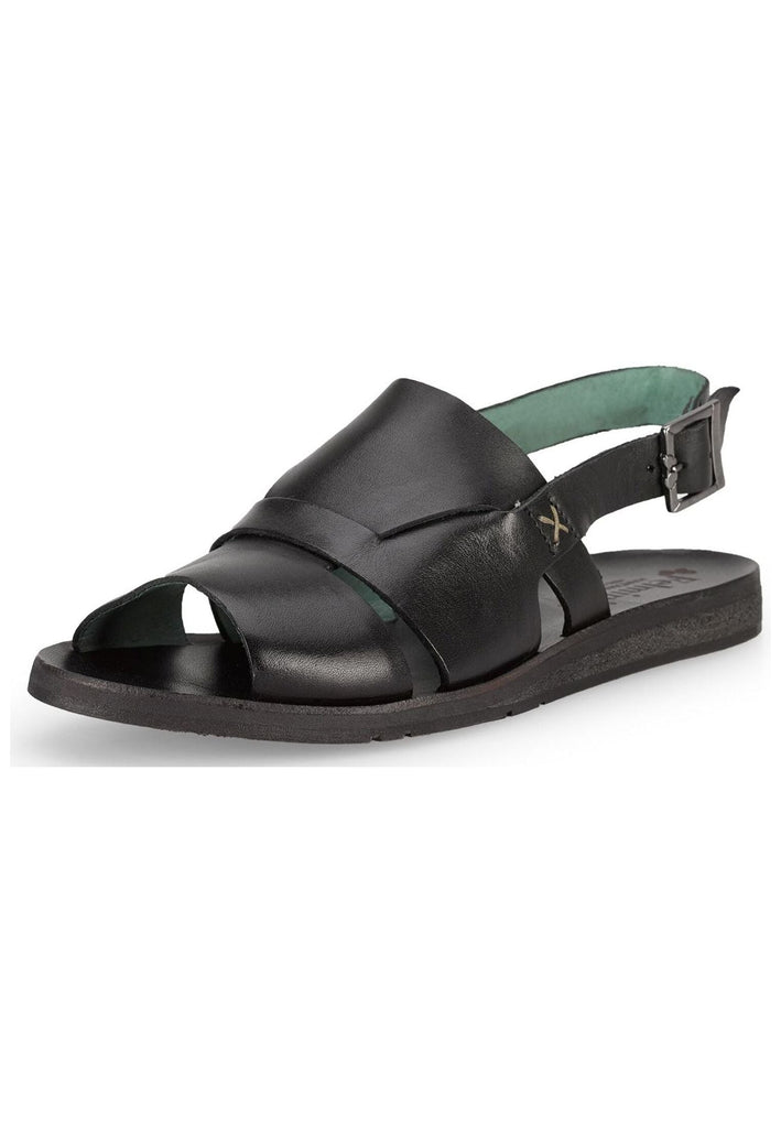 FELMINI WIDE FIT Sandalen Leder Schwarz