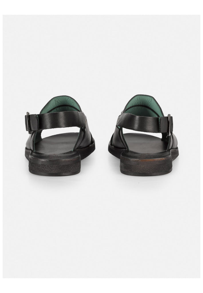 FELMINI WIDE FIT Sandalen Leder Schwarz
