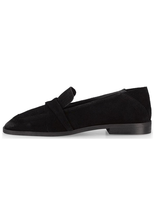 FELMINI WIDE FIT Slipper Leder Schwarz