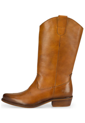 Stiefel FELMINI WIDE FIT Stiefel Leder Mittelbraun