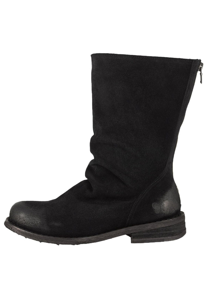 Stiefel FELMINI WIDE FIT Stiefel Veloursleder Schwarz