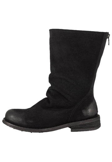Stiefel FELMINI WIDE FIT Stiefel Veloursleder Schwarz