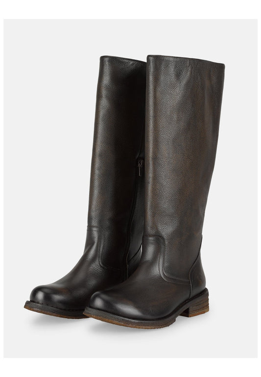 FELMINI WIDE FIT Stiefel Leder Cognac