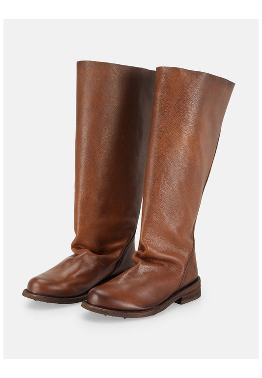 FELMINI WIDE FIT Stiefel Leder Dunkelbraun