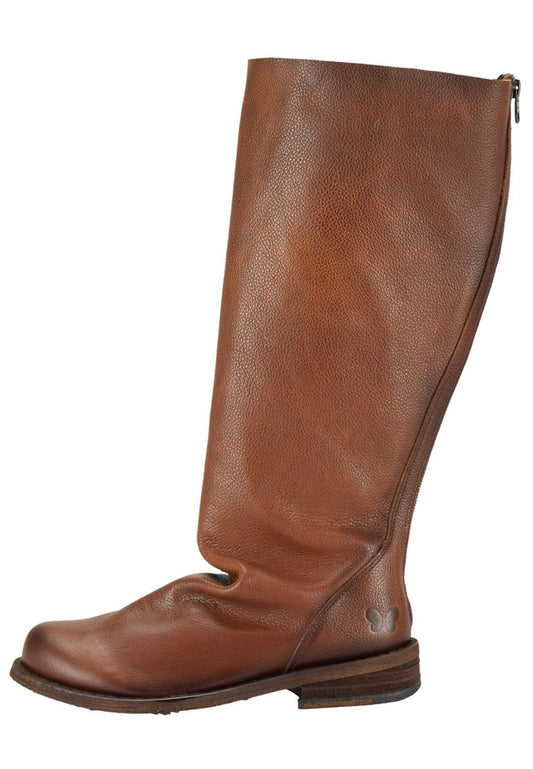 FELMINI WIDE FIT Stiefel Leder Dunkelbraun