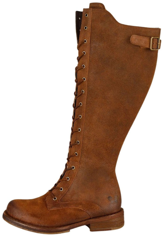 FELMINI WIDE FIT Stiefel Leder Dunkelbraun