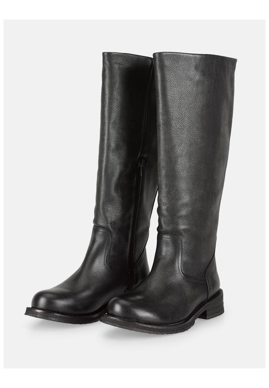 FELMINI WIDE FIT Stiefel Leder Dunkelgrau