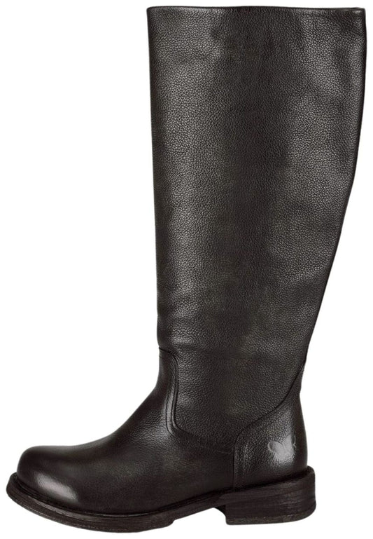 FELMINI WIDE FIT Stiefel Leder Dunkelgrau