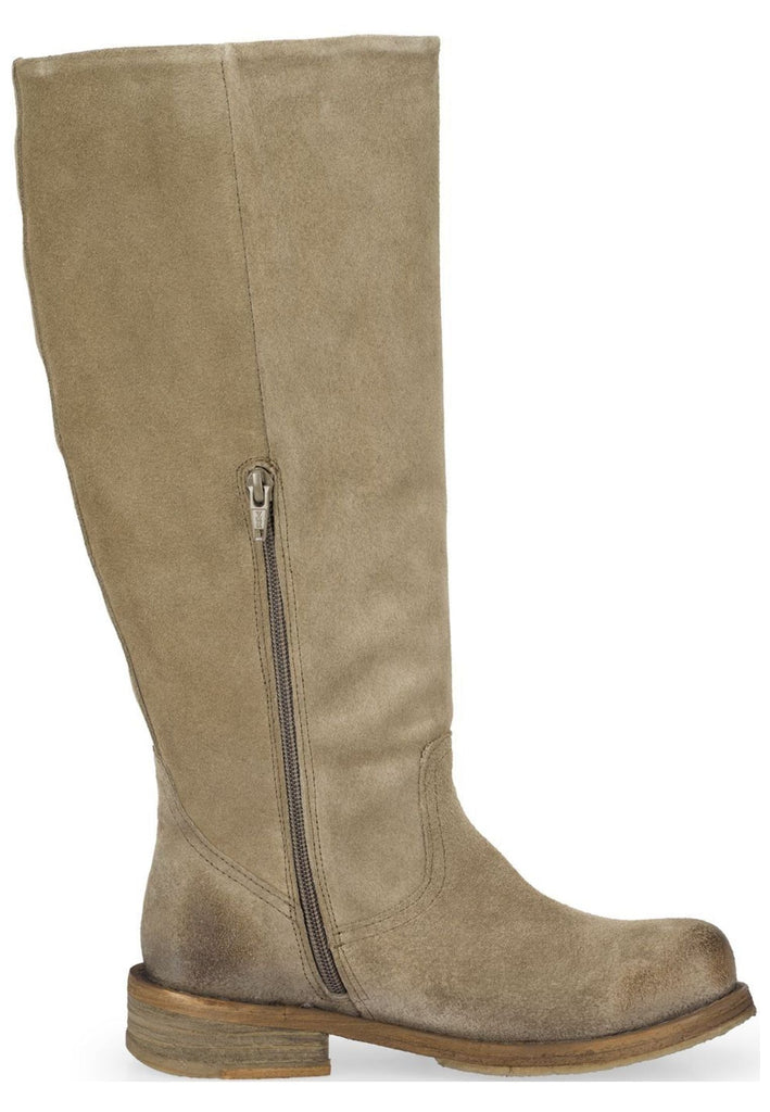 FELMINI WIDE FIT Stiefel Leder Grau