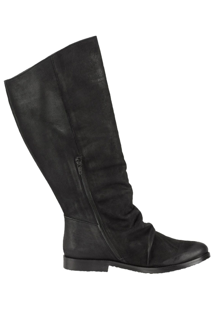 FELMINI WIDE FIT Stiefel Leder Schwarz