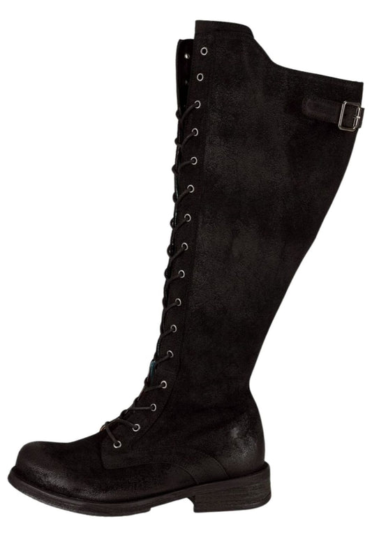 FELMINI WIDE FIT Stiefel Leder Schwarz