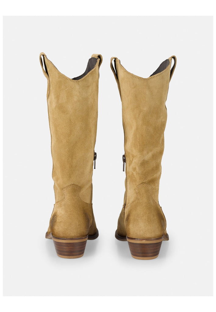 FELMINI WIDE FIT Stiefel Leder Stone