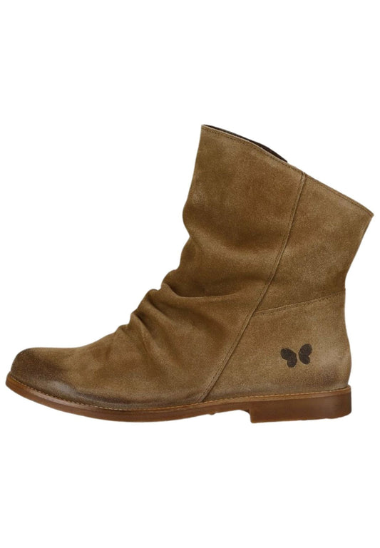 FELMINI WIDE FIT Stiefel Veloursleder Dunkelgrau