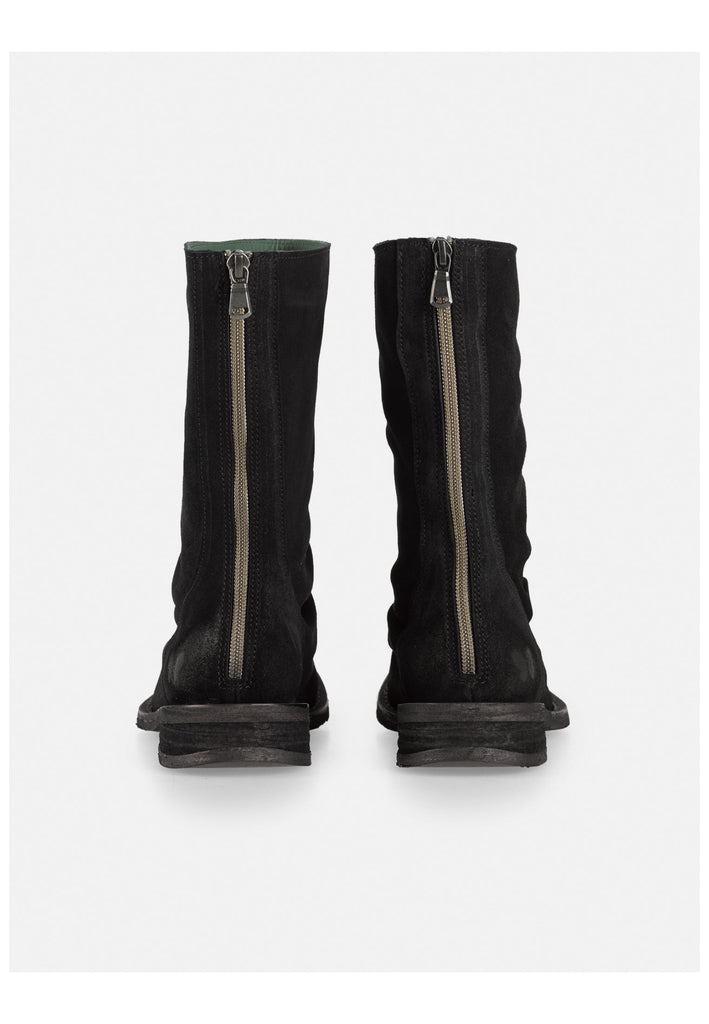 FELMINI WIDE FIT Stiefel Veloursleder Schwarz