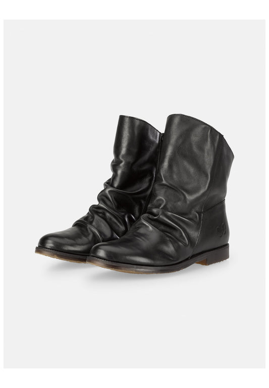 FELMINI WIDE FIT Stiefelette Leder Black