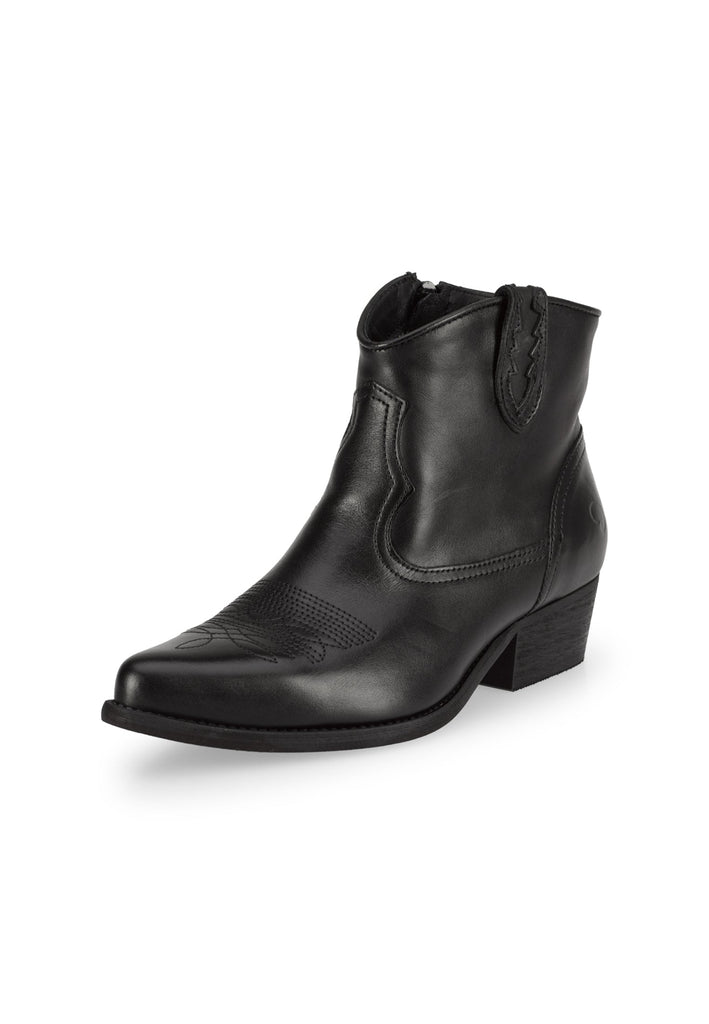 FELMINI WIDE FIT Stiefelette Leder Black