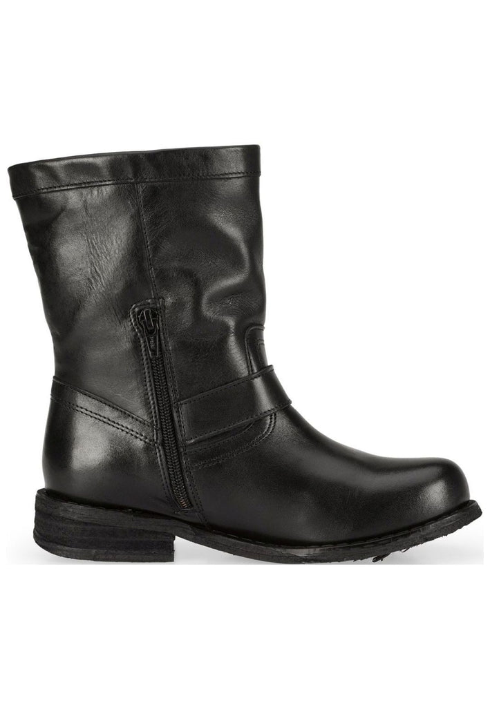 FELMINI WIDE FIT Stiefelette Leder Black